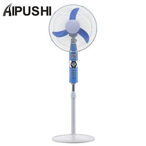 مروحة منزلية قابلة للشحن من أوشا، تعمل بجهد 12 فولت تيار مستمر، مقاس 16 أو 18 بوصة، مع بطارية ليثيوم داخلية وإضاءة ليلية LED ساطعة - Product Image 2