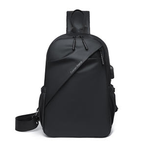 Bolso Bandolera Deportivo de Moda, Impermeable, de Poliéster, con Cierre, Logotipo Personalizado, para Hombre, de Lujo, para Exteriores - Product Image 1
