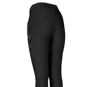 Pantalones de equitación transpirables de cintura alta con agarres de silicona, leggings de moda para mujer para montar a caballo. - Product Image 5