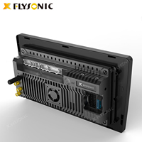 Autoradio Flysonic Double Din Grand Écran 4G Tout Réseau 4G+64G avec Navigation GPS Intégrée Autoradio Android Stéréo pour Toyota