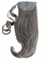 Extension de queue de cheval synthétique mini enroulable fabriquée en Corée, petite pince à cheveux pour femme