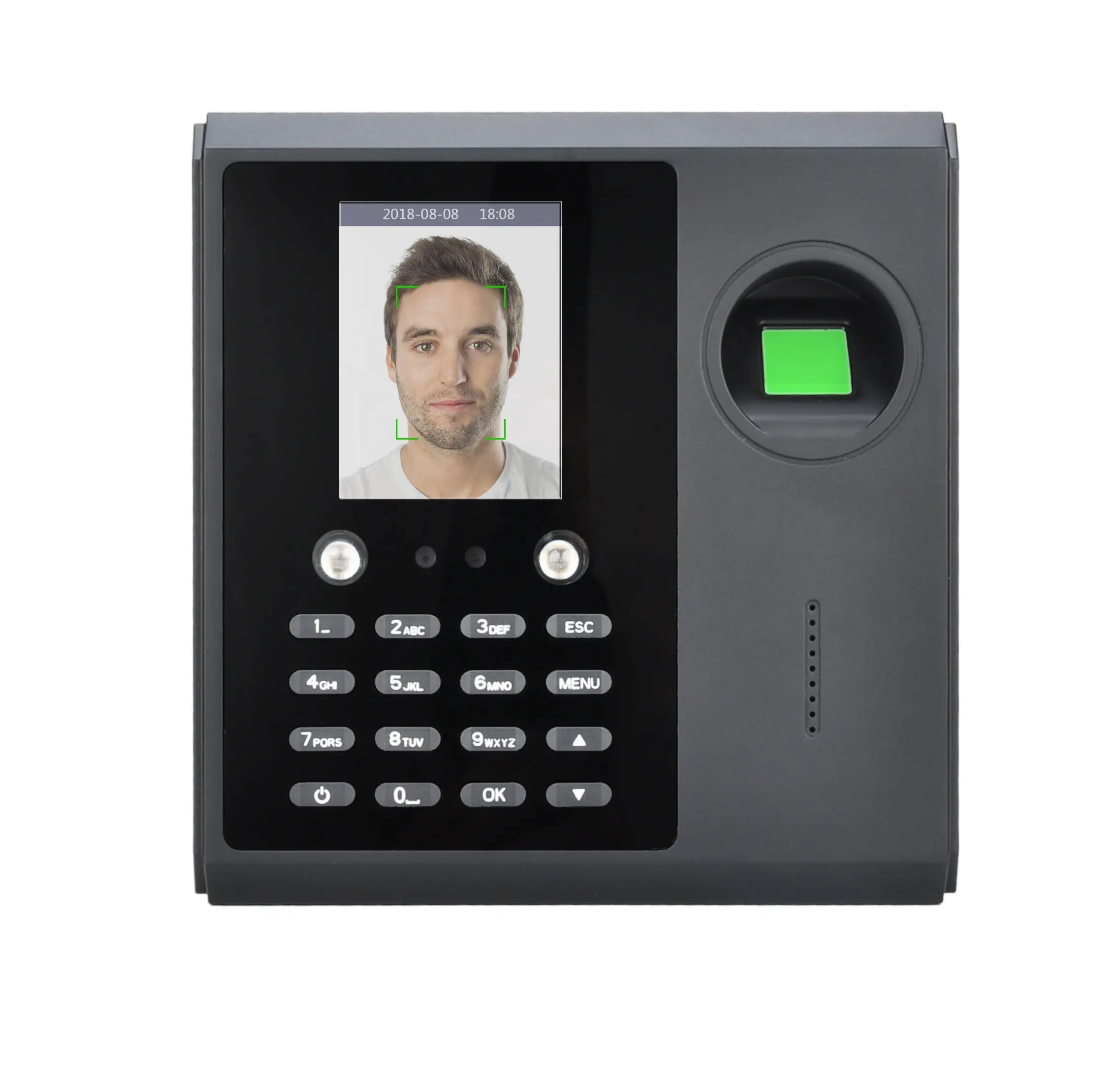 Biometria dedo impressão facial reconhecimento tempo atendimento gestão máquina preço