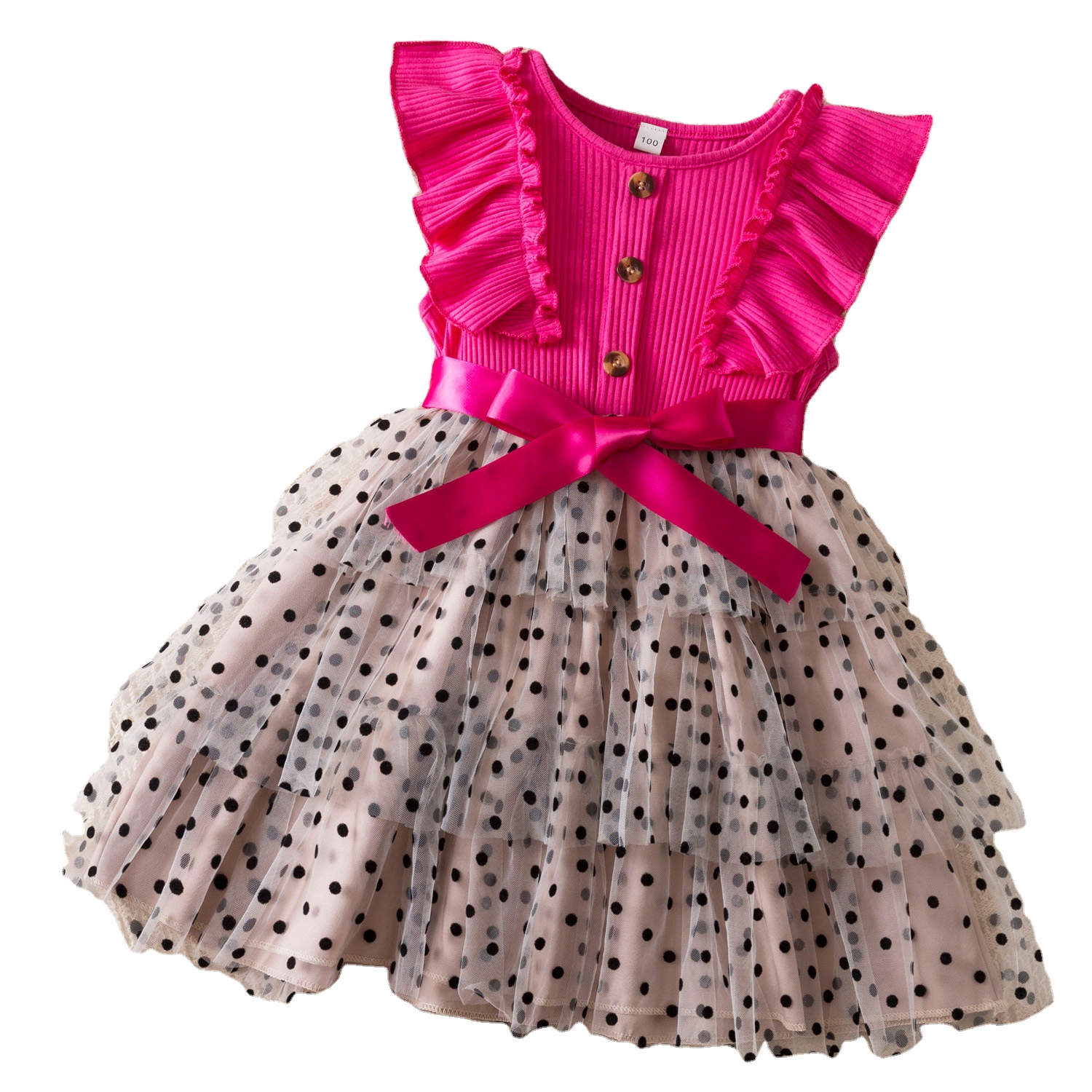Tulle Skirt Kids Dresses for Girls Children Summer