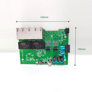 Dispositivo de Protección Contra Sobretensiones (SPD) - Concentrador de Fibra Óptica Gigabit Ethernet para Desarrollo de Sistemas Públicos, PCBA de Pequeños Lotes - Product Image 6