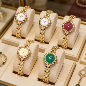Reloj Pulsera MYAR 45016 Mai <span class=keywords><strong>Sui</strong></span> con Pétalos Violetas, Joyería de Lujo Ligero para Mujer - Product Image 1