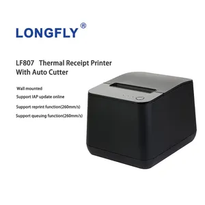लॉन्गफ्लाई हॉट सेल्स पीओएस मिनी रसीद बिल प्रिंटर थर्मल टिकट प्रिंटर मिनी रसीद पीओएस प्रिंटर