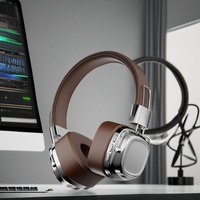 Nouveau Casque Audio Stéréo Supra-Auriculaire Rétro Classique DJ Studio 2024 V 5.3 Sans Fil, Musique de Qualité pour Téléphone Mobile et Voyage, Certifié ROHS