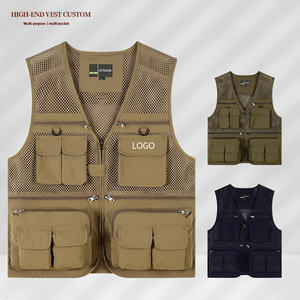 पुरुषों की प्रीमियम गर्मियों में मछली पकड़ने के लिए लुभावनी नायलॉन कढ़ाई प्रिंट आउट के लिए कई जेपर - Product Image 1