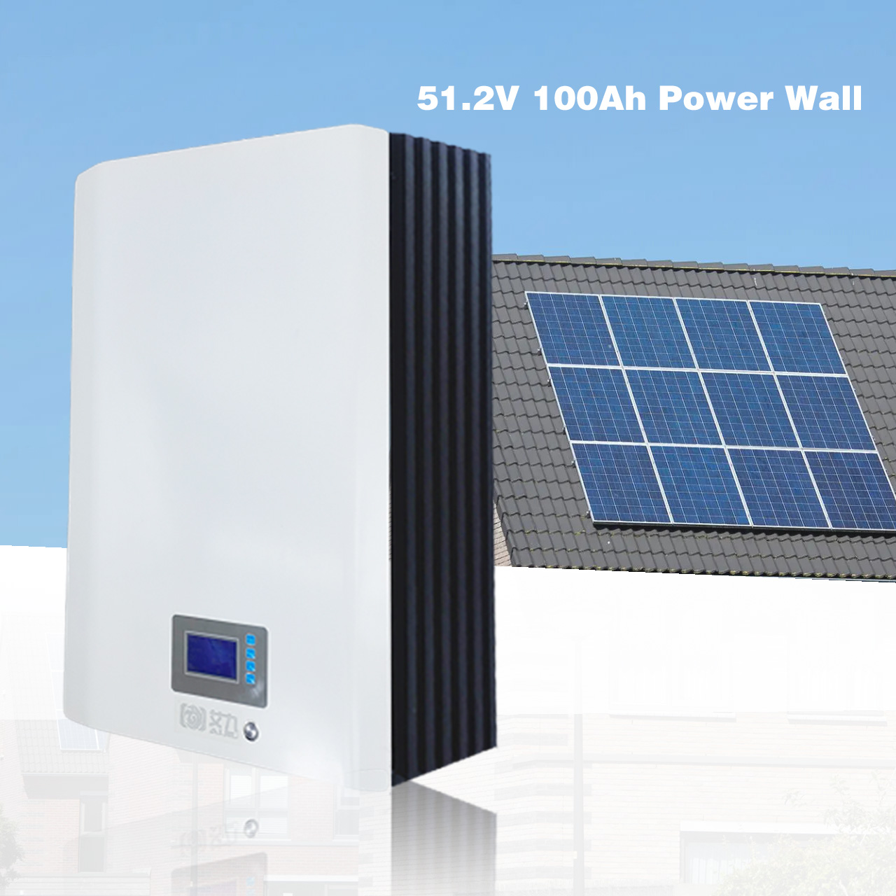 51,2 В Powerwall 48 В 100Ah Lifepo4 1000Ah настенная солнечная батарея система хранения солнечной энергии домашняя батарея для хранения энергии