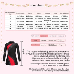 Traje de Baile Latino para Niñas de 4 a 14 Años, Vestido Elegante para Competencia y Actuación, Ropa de Patinaje y Gimnasia - Product Image 6