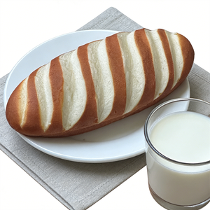 13cm Small Cute Plastic Bread Model Eco-Friendly Wall Mounted Food Replica <b>Memorial</b> <b>Gift</b> Bakers Adorable Kitchen Decoration - Product Image 4