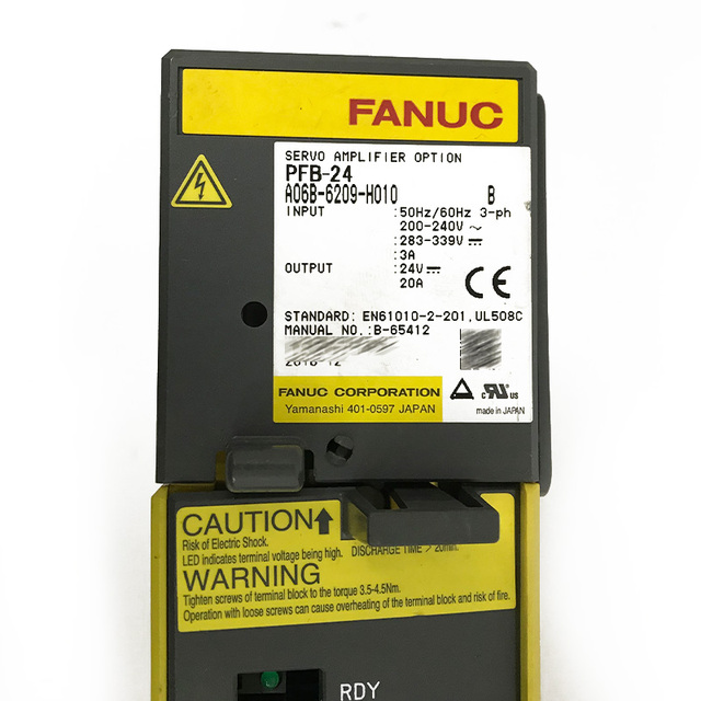 A06B-6209-H010 FANUC AC Servo Amplifier with Tested