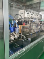 Machine automatique de remplissage et de scellage d'ampoules en plastique pour gouttes ophtalmiques et larmes artificielles, spécialisée pour les unités doseuses BFS aseptiques