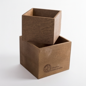 Set di 2 scatole di stoccaggio Decorative in legno di buona qualità per la visualizzazione e l'organizzazione - Product Image 1