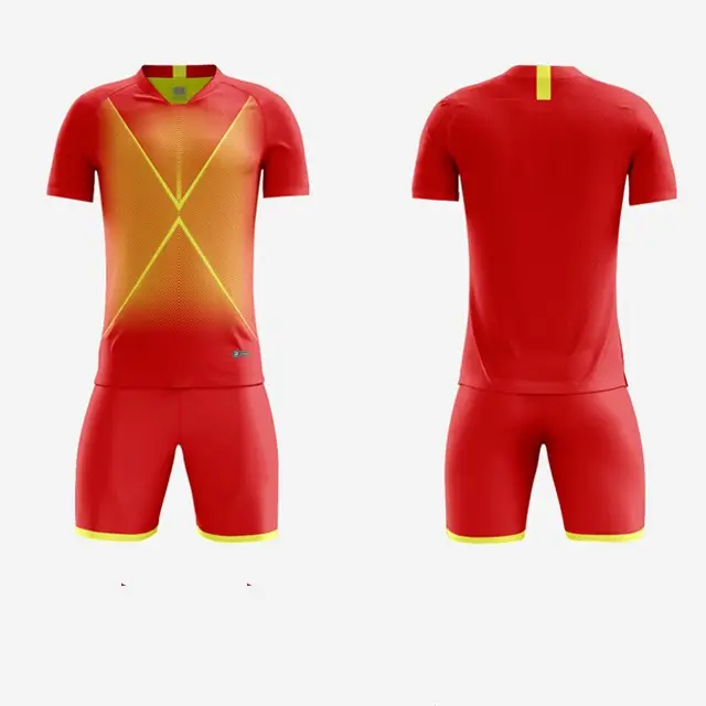 Großhandel Hochwertige Original 2022-2024 Training Fußball Uniform Set Grünes Logo Custom Jersey Fußball anzug