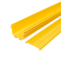 Yobest Goulotte de câblage en PVC extrudé pour gestion des câbles, montage en surface, couleur et taille personnalisables, OEM ODM