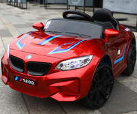 Voiture Électrique pour Enfants à Quatre Roues, Voiture Télécommandée Modèle de Véhicule de Simulation pour Enfants de 1 à 5 Ans