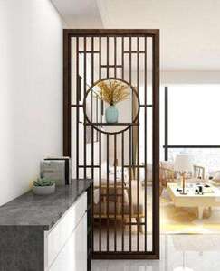 Divisor decorativo móvil de acero inoxidable con partición de pantalla de aluminio y <span class=keywords><strong>Metal</strong></span> contemporáneo para hoteles, restaurantes, corte por láser - Product Image 3