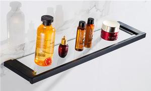 Elegante portasciugamani <span class=keywords><strong>da</strong></span> <span class=keywords><strong>bagno</strong></span> nero in acciaio inox <span class=keywords><strong>Set</strong></span> personalizzabile supporto in metallo con accessori per la casa in scatola per la doccia - Product Image 3