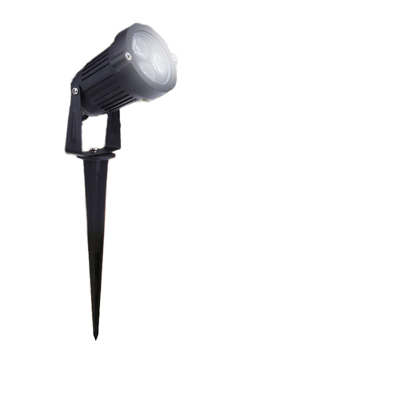 AC 85-265V IP65 Waterproof RGB Aluminum Tree Spotlight 3W/6W LED Landscape Light CRI 80 15-120 Beam Angle Ground Stake 3-Year