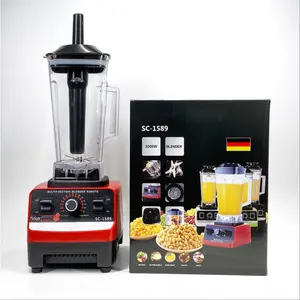 Machine à smoothie aux fruits en stock Robot ménager à une tasse Mélangeur à glace et mélangeur électrique commercial à usage intensif