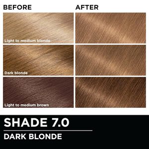 สำหรับย้อมผมถาวรปราศจากแอมโมเนีย7.0สีบลอนด์เข้มที่อุดมด้วยน้ำมันสีสดใสบรรจุภัณฑ์2จำนวนอาจแตกต่างกันไป - Product Image 4