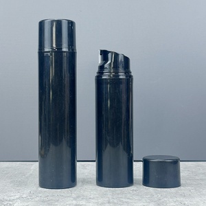 Wholesale White Round <b>Empty</b> PP <b>Plastic</b> 75ml 30ml Spray <b>Bottle</b> Airless Cosmetic <b>Bottle</b> 50ml Airless <b>Bottle</b> for Lotion - Product Image 2