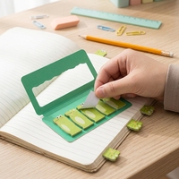 Bloc-notes mignon à thème de dessins animés, cartes indexées, organiseur de bureau pour étudiants