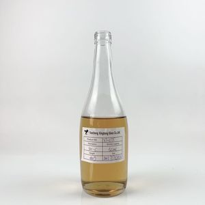 Cổ Dài Chai Nước Ép Thủy Tinh Hot Bán Tái Sử Dụng Vòng Màu Trong Suốt Bia Vodka Cà Phê Chai Nước Ép - Product Image 6