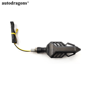Luz LED para motocicleta ADT 12V 13 LED con efecto de flujo de agua, intermitente dinámico secuencial, universal para todos los motores - Product Image 2
