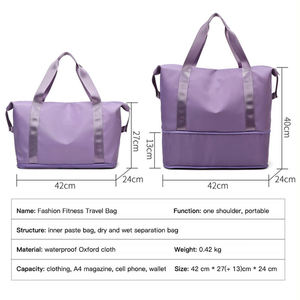 Bolsos de Viaje al por Mayor, Gran Volumen, Impermeables, Deportivos, Multiusos, Unisex, Modernos e Informales - Product Image 3
