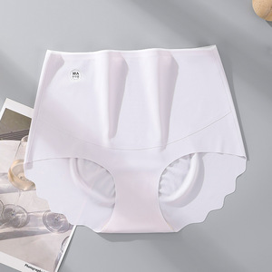 Meilleures ventes d'usine : Culottes <span class=keywords><strong>de</strong></span> maternité sans couture taille haute en soie glacée, grandes tailles, pour la <span class=keywords><strong>grossesse</strong></span>, vente en gros - Product Image 5