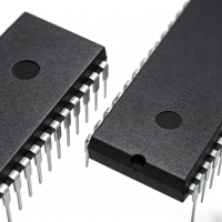 AT89S51 24PU Nuevo Microcontrolador Original IC MCU de 8 bits, 4KB FLASH, 24MHz, DIP 40, PDIP, 8051 en Stock, Productos Disponibles para Entrega Inmediata