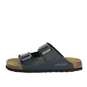 Grunland Pantoufles pour hommes CB3013-40 Sandales de sport bleues - Product Image 1