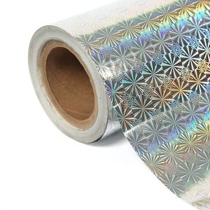 Dasen Professional Design and Production 3D Holographic Printed Film Flower Gift Packaging Film Food Safe - Product Image 1