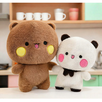 Usine Z – Vente en gros de jouets en peluche doux en coton PP anti-stress, cadeaux pour enfants, ours en peluche Bubu Dudu