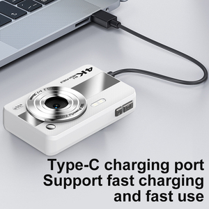 กล้องถ่ายรูป Yuniq 2025 16X Optical Travel ความละเอียด 64 ล้านพิกเซล ถ่ายวิดีโอ 1080P รองรับ MicroSD แบตเตอรี่ 650 มิลลิแอมป์ สำหรับเด็ก หน้าจอ 2.4 นิ้ว HD กล้อง CMOS วัสดุ ABS ขนาดเล็ก - Product Image 2