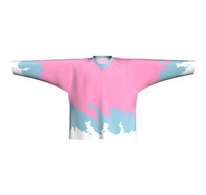 High quality pink custom women アイスホッケージャージースー - Product Image 6