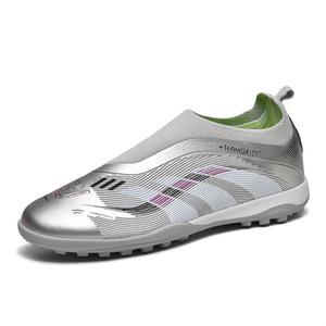 Chaussures de football pour hommes, rose, tige synthétique, semelle extérieure en caoutchouc, semelle intermédiaire en EVA, doublure en simili cuir, coupe basse, Tenshi AG - Product Image 5
