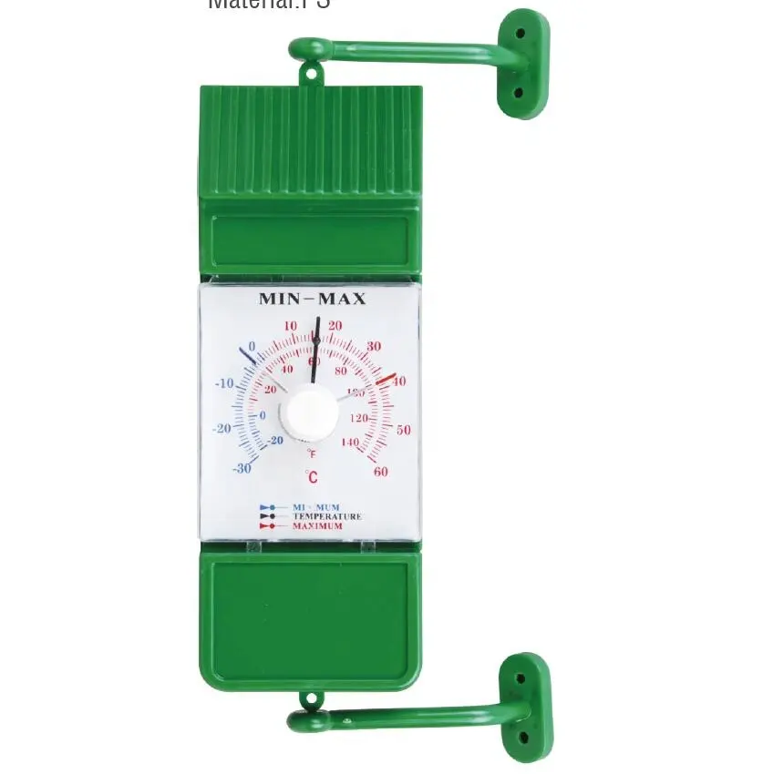 Digital Greenhouse Thermometer for Monitoring Maximum and Minimum Temperatures - High Low Thermometer for Recording Max and Min