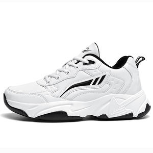 Chaussures de course décontractées pour hommes, légères, respirantes, imperméables, à semelle souple, taille plus, entièrement noires, pour l'automne - Product Image 6