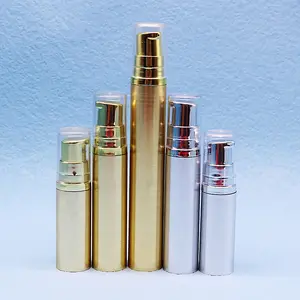 Bouteille sans air/flacon de pulvérisation, contenant en plastique, pour produits cosmétiques, fournitures, flacon de pulvérisation, de 5ml, 10ml, 15ml, 20ml, pièces