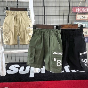 Marché de gros chinois : Nouveaux pantalons cargo courts pour garçons, idéaux pour les distributeurs - Product Image 5