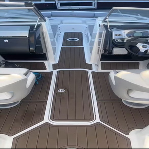 Plataforma de Baño para <span class=keywords><strong>Sea</strong></span> <span class=keywords><strong>Doo</strong></span> 230 Challenger <span class=keywords><strong>2013</strong></span>, Alfombrilla de Espuma EVA para Cabina, Estilo SeaDek MarineMat, Autoadhesiva, Imitación Madera de Teca - Product Image 2