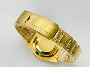 การเคลือบเรืองแสงสีฟ้าน้ำแข็งคุณภาพเยี่ยม, พื้นผิวกระจกแซฟไฟร์, เทคโนโลยีการตัดน้ำที่แม่นยำ นาฬิกาข้อมือผู้ชายระบบกลไก - Product Image 6