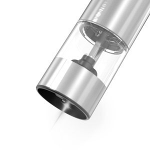 Factory Price Stainless steel Handheld Electric <b>Grinder</b> <b>Pepper</b> Mill Battery Operated Salt And <b>Pepper</b> <b>Grinders</b> With Light - Product Image 5
