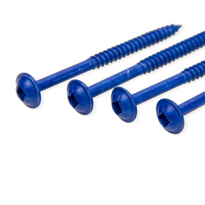 Tornillo de bolsillo con ranura cuadrada, cabeza cilíndrica Huasi, tornillo azul resistente al óxido - Product Image 2