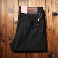Pantalon décontracté homme luxe léger, coupe droite, couleur unie, sans repassage, idéal été