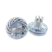 Lampes LED RGBW automatiques de haute qualité 48 mm IP65 1-16 pixels 110V/127V pour parcs d'attractions et aménagements paysagers