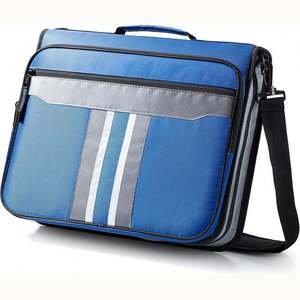 Échantillon gratuit BSCI, classeur à fermeture éclair à grande capacité de 2 pouces, 3 anneaux, peut contenir un ordinateur portable de 15 pouces, poignée pour fournitures de bureau et scolaires - Product Image 2